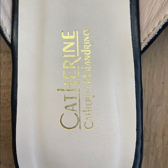 Catherine Malandrino leather pearl slide loafer - Picture 8 of 9